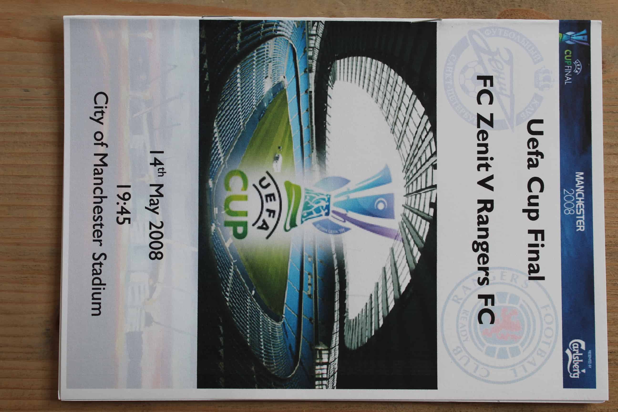 Rangers (Glasgow) FC v Zenit St Petersburg